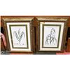 Image 1 : PAIR OF GOLD TONE FRAMED PICTURES 23"X29"
