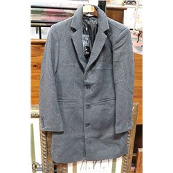 APTRO GRAY MEN'S 3/4 WINTER COAT SIZE SMALL