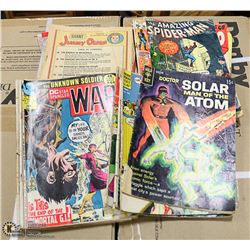 BAG OF 60'S TO 70'S COMIC BOOKS SPIDERMAN MORE