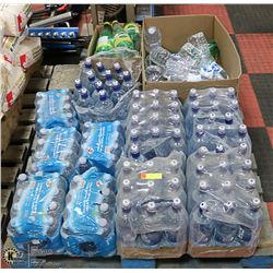 PALLET OF ASSORTED BRAND WATER