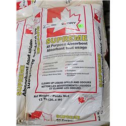 12KG BAG OF SUPREME ALL PURPOSE ABSORBANT
