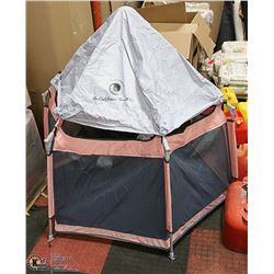 NEW POP N GO PLAY PEN AND MATTRESS INDOOR/OUTDOOR