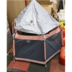 NEW POP N GO PLAY PEN AND MATTRESS INDOOR/OUTDOOR