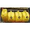 Image 1 : LOT OF 4 DIESEL CANS