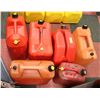 Image 1 : LOT OF 6 GAS CANS