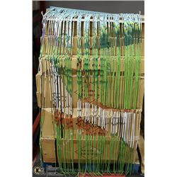 NEW BEADED CURTAIN / WALL HANGING WITH ASIAN SCENE