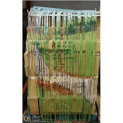 NEW BEADED CURTAIN / WALL HANGING WITH ASIAN SCENE