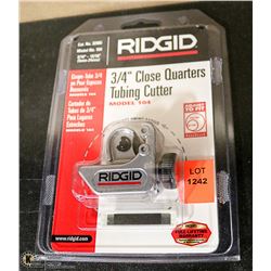 RIGID 3/4" INCH TUBING CUTTER