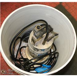 POWERFIST 1/3HP SUMP PUMP