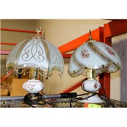 PAIR OF VINTAGE TOUCH LAMPS