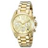 Image 4 : NEW MICHAEL KORS GOLD DIAL TRIPLE CHRONO MSRP $349