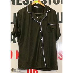 EKOUAER BLACK AND WHITE SLEEP SET SIZE XXL