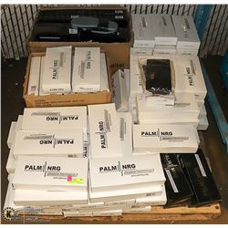 PALLET OF TENS MACHINE ACCESSORIES INCLUDING BELTS