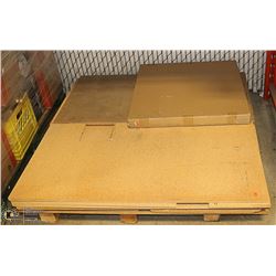 PALLET OF EASY RACK BOARD