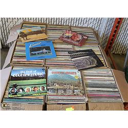 PALLET (9 BOXES) ASST RECORDS