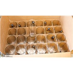 BOX OF 24 NEW 20OZ BIG ROCK BEER GLASSES