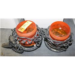 2 FEDERAL DESIGN STROBLE BEACONS