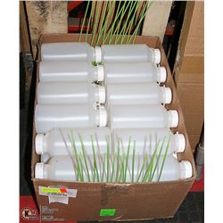 CASE WITH 36 PLASTIC BOTTLES