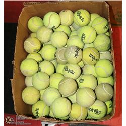 LARGE LOT OF ASSORTED TENNIS BALLS