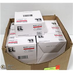 CASE OF 7 ELCO LIGHTING FIXTURES