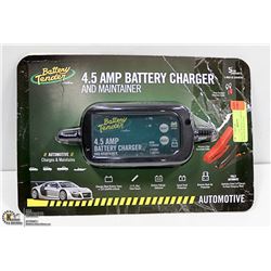 BATTERY TENDER 4.5 AMP BATTERY CHARGER & MAINTAINE