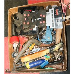 TRAY OF ASSORTED SHOP SUPPLIES