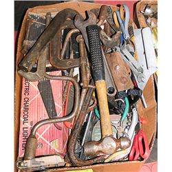 FLAT OF ASSORTED SHOP SUPPLIES