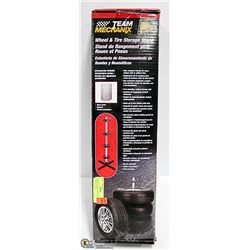TEAM MECHANIX WHEEL & TIRE STORAGE STAND