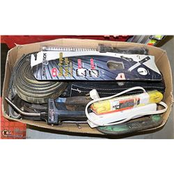 FLAT OF ASSORTED SHOP SUPPLIES