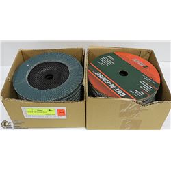 20 NEW 7 INCH FLAP DISCS