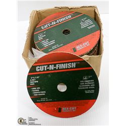 25 NEW 7 INCH BLENDING DISCS