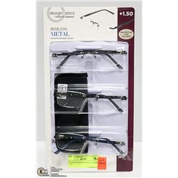 FOSTER GRANT READING GLASSES +1.50