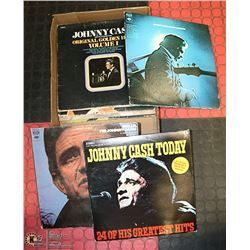 JOHNNY CASH RECORD COLLECTION