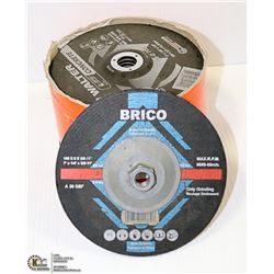 26 NEW ASSORTED 7 INCH GRINDING DISCS