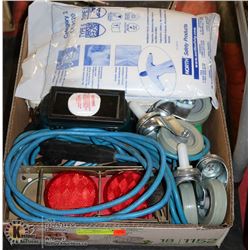 TRAY OF ASSORTED SHOP SUPPLIES