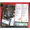 Image 1 : TRAY OF RESPIRATOR CLEANING WIPES & ETC.