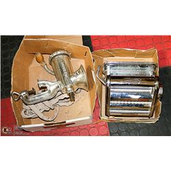 MEAT GRINDER AND PASTA MAKER