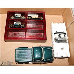 MODEL TRUCKS AND CARS