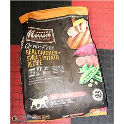 MERRICK DOG FOOD, GRAIN FREE CHICKEN, 25 LBS.
