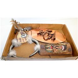 FLAT OF INDIGENOUS DECOR. COPPERAMA BY VICTOR