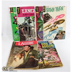 LOT OF (13) SILVER AGE GOLD KEY COMICS INCLUDING: