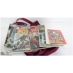 LOT OF DC COMICS INCLUDING: SGT. ROCK, UNEXPECTED,