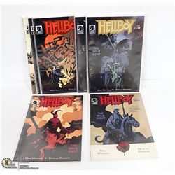 HELLBOY - THE WILD HUNT COMIC BOOKS