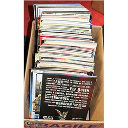 COMICS BOX - OVER 125 - MARVEL, DC, OTHERS
