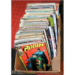 BOX OF COMICS - OVER 125 - MARVEL, DC, OTHERS