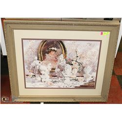 MARILYN SIMANDLE "SHADES OF THE PAST" 37"X32"