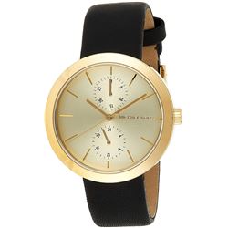 NEW MICHAEL KORS GOLD TONE CHRONO DIAL MSRP $250