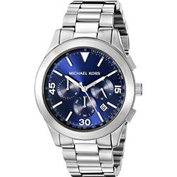 NEW MICHAEL KORS TRIPLE CHRONO BLUE DIAL MSRP $350