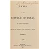 Image 2 : Laws Of The Republic Of Texas Volume 1
