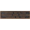 Image 2 : SAPD Public Hero No.1 Falsatff Beer Plaque